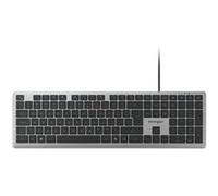 Kensington KB515 EQ - Clavier - full size - USB - QWERTY - Anglais international - gris sidéral - Pour la vente au détail - carton FSC