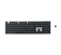 Kensington KB535 EQ - clavier - multi-appareils, rechargeable full size - AZERTY - Français - gris sidéral Périphérique d'entrée