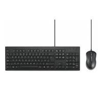 Kensington KM100 EQ - Ensemble clavier et souris - USB - QWERTY - R.-U. - noir