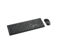Kensington KM150 EQ Ensemble clavier et souris sans fil pour Windows et MacOS, nano récepteur USB 2,4 GHz, clavier à pavé numérique pleine grandeur, souris clic silencieux 1200 DPI (disposition QWERTY