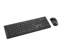 Kensington KM150 EQ Pack clavier souris Bureau RF sans fil QWERTY Espagnole Noir