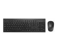 Kensington KM270 EQ - Ensemble clavier et souris - full size - sans fil - 2.4 GHz, Bluetooth - QWERTY - International US G