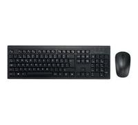 KM270 EQ - Ensemble clavier et souris - rechargeable - full size - sans fil - 2.4 GHz, Bluetooth - QWERTY - Portugais
