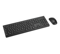 Kensington KM270 EQ - Ensemble clavier et souris - rechargeable - full size - sans fil - 2.4 GHz, Bluetooth - QWERTZ - Allemand G