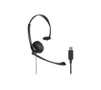 Kensington - Micro-casque - sur-oreille - filaire - USB-A - noir