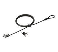 Kensington N17 Verrou pour ordinateur portable à clé pour fentes en forme de coin - Câble de sécurité - 1.83 m