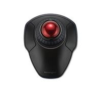 Kensington Orbit K70990WW Boule de Commande sans Fil avec Anneau de défilement Noir/Rouge