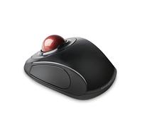 Kensington Orbit Mouse - Souris Trackball Sans Fil Compacte et Portable, Pour PC, Mac et Windows avec Défilement Tactile, Design Ambidextre et Suivi Optique - Rouge (K72352EU)
