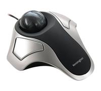 Kensington Orbit Trackball optique - Boule de commande - droitiers et gauchers - optique - 2 boutons - filaire - USB - argent