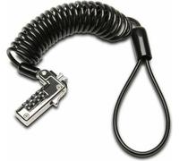 Kensington Portable Slim Verrou à combinaison pour slots de sécurité standard - 1,8 m - Kensington - serrure à combinaison - acier au carbone - noir - argenté