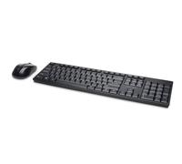Kensington Pro Fit Clavier Souris inclus RF sans fil QWERTY Italien Noir