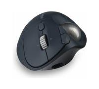 Kensington Pro Fit Ergo TB550 Trackball - souris verticale - Bluetooth, 2.4 GHz - noir, bleu gris