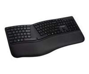 Kensington Pro Fit Ergo Wireless Keyboard - clavier - Français - noir Périphérique d'entrée
