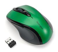 Kensington Pro Fit Souris Optique Sans Fil Taille Moyenne avec 5 Commandes, Design Ergonomique pour Droitier, Connexion Plug & Play - Compatible avec Windows & macOS - Vert (K72424WW)