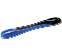 Kensington Repose-poignet pour clavier Slim Duo Gel, 490 x 95 x 18mm, support ergonomique pour les tensions et l'inconfort des poignets, convient aux claviers à profil bas, noir/bleu (K62441WW)