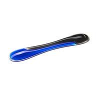Kensington Repose-poignet pour clavier Slim Duo Gel, 490 x 95 x 18mm, support ergonomique pour les tensions et l'inconfort des poignets, convient aux claviers à profil bas, noir/bleu (K62441WW)