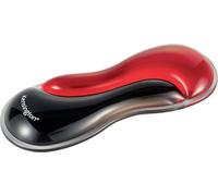 Kensington Repose-Poignet Souris Slim Duo Gel, 192 x 72 x 22mm, Support Ergonomique pour Les tensions et l'inconfort du Poignet, Convient aux Souris et trackballs à Profil Bas, Noir/Rouge (K62440WW)