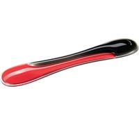 Kensington Repose-poignet pour clavier Slim Duo Gel, 490 x 95 x 18mm, support ergonomique pour les tensions et l'inconfort des poignets, convient aux claviers à profil bas, noir/rouge (K62442WW)