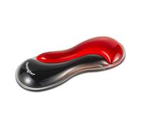 Kensington Repose-Poignet Souris Slim Duo Gel, 192 x 72 x 22mm, Support Ergonomique pour Les tensions et l'inconfort du Poignet, Convient aux Souris et trackballs à Profil Bas, Noir/Rouge (K62440WW)