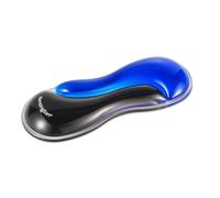 Kensington Repose-Poignet Souris Slim Duo Gel, 192 x 72 x 22mm, Support Ergonomique pour Les tensions et l'inconfort du Poignet, Convient aux Souris et trackballs à Profil Bas, Noir/Bleu (K62439WW)