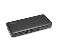 Kensington SD4839P - Station d'Accueil USB-C 10 Gbit/s avec 3 Sorties Vidéo, Sans Pilote, Alimentation PD 85W, Plug & Play, 2 Ports DisplayPort++ 1.4 / 1 Port USB-A / 1 Port HDMI 2.0 (K33480EU)