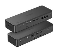 Kensington SD7100T5 EQ Pro Thunderbolt 5 Station d'accueil Noir | Thunderbolt 5 80 Gbit/s, alimentation 140 W, triple écran 4K ou double 8K, emplacement SSD M.2 verrouillable