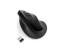 Kensington, Souris Ergo Sans Fil, Vertical, 4 boutons, 2.4GH, Molette | Souris sans fil ergonomique verticale Pro Fit, 4 boutons, 2,4GHz, molette, prévient l'épicondylite et syndromes TMS.
