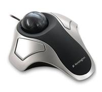 Kensington, Souris TrackBall ergonomique filaire pour PC, Mac, ambidextre, Gris