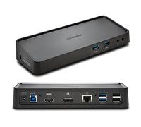 Kensington SD3650 5Gbps USB 3.0 Dual 2K Docking Station DisplayPort & HDMI - Windows - Station d'accueil - USB - HDMI, DP - 1GbE