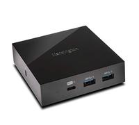 Kensington Station d'Accueil Universelle SD2000P USB-C & USB 3.0 avec Sorties DisplayPort++ & HDMI, 2 Ports USB 3.0 et 1 Port USB-C, Alimentation 60W, Moniteur 4K Unique (K38260EU)