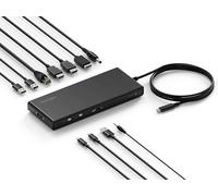 Kensington Station d'accueil SD4842P EQ – USB-C 10 Gbits/s, 3 sorties vidéo, PD 100 W