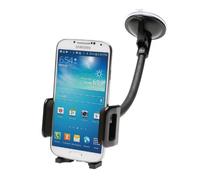 Kensington Support Auto Universel Noir pour Pare-Brise et Grille d'Aération, Compatible avec tous les Smartphones dont iPhone, Android et Windows (K39217EU)