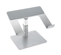 KENSINGTON - Support pour Ordinateur Portable jusqu'à 16", Hauteur & Angle Réglables, Design Ouvert pour la Ventilation, Espace de Rangement & Patins Antidérapants (K50424WW)