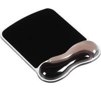 Kensington, Tapis de souris avec repose-poignet, Duo gel, Noir et fumé