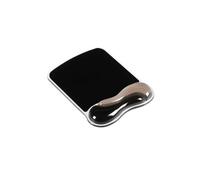 Kensington Tapis de Souris avec Repose-Poignet en Gel (Couleurs Noir/translucide)