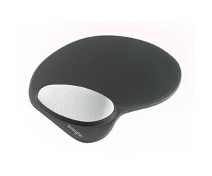 Kensington Tapis de souris en gel mémoire avec repose-poignets, noir