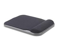 Kensington Tapis Souris en Gel Ergonomique avec Repose-Poignets Intégré et Hauteur Ajustable - Compatible avec Souris Laser et Optiques - 200 x 280 x 37 mm - Noir (57711)