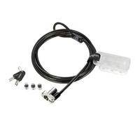 ACCO Kensington Serrure pour ordinateur portable Universel 3-en-1 – Clé standard, câble de sécurité