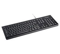 Valukeyboard Câblé Clavier USB, Noir - 1500109