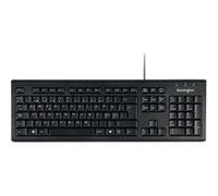 Kensington ValuKeyboard - Clavier - PS/2, USB - Portugais - noir Noir G