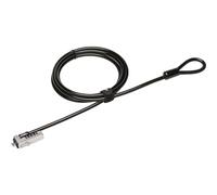ACCO Kensington Verrou antivol K60628WW – Câble 1,8 m acier carbone, combinaison, encoche standard