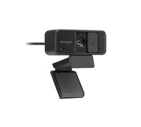 Kensington W1050 Webcam 1080p avec grand angle et mise au point fixe, 3 MP, 1920 x 1080 pixels, Full HD, 30 ips, 1080p, 2x K80251WW