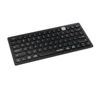 Kensington Wireless Keyboard - Multi Device Wireless Dual Compact Keyboard; Connects via Bluetooth or USB 3.0, Mini Keyboard QWERTY ES, Windows, Mac, iOS and ChromeOS (K75502ES)