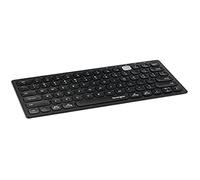 Kensington Wireless Keyboard - Multi Device Wireless Dual Compact Keyboard; Connects via Bluetooth or USB 3.0, Mini Keyboard QWERTY