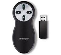 Kensington Wireless Presenter - Télécommande de présentation - 4 boutons - radio Noir G