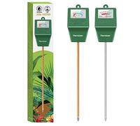 Kensizer Testeur de Sol, testeur d'humidité et de pH du Sol, kit de Test de pelouse de Ferme de Jardinage, sonde numérique pour Plantes, hydromètre d'eau pour intérieur et extérieur, Pas Besoin de