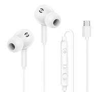 KENSUKA Écouteurs USB C filaires, casque de type C avec micro, écouteurs intra-auriculaires pour iPhone 17 16 15 Pro Max 16e, Samsung Galaxy Google Pixel, Xiaomi Redmi, Huawei
