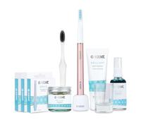 Kent Brushes Sonik Kit de démarrage pour brosse à dents électrique Rose nacré KO-20 avec brosse à dents électrique, chargeur, brosse à dents manuelle, bain de bouche, dentifrice, brosses