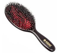 Kent - Classic Shine - Brosse à cheveux - Pneumatique à poils/nylon - Noir - Taille moyenne