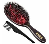 Kent - Classic Shine - Brosse à cheveux - Pneumatique à poils/nylon - Noir - Taille moyenne